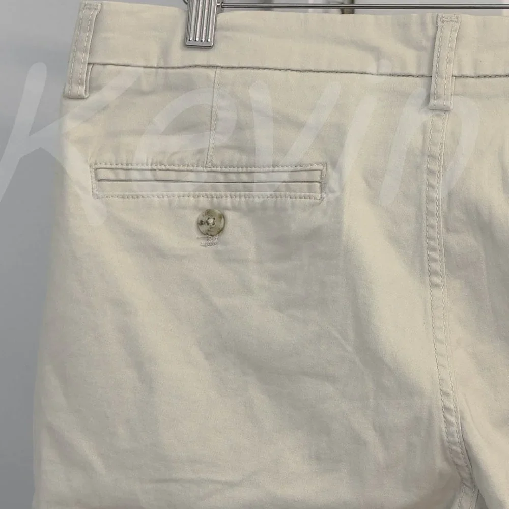 Men flat‎ front Tan short CHAPS